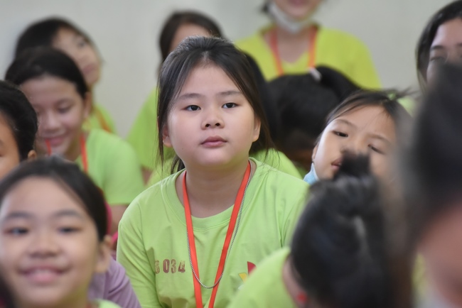 The fifth day of Temporary Ordination Retreat for Children in Summer