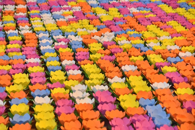 The fifth day of Temporary Ordination Retreat for Children in Summer