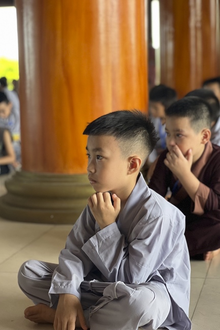 Khóa tu thiếu nhi chùa Giai Lam, Hà Tĩnh