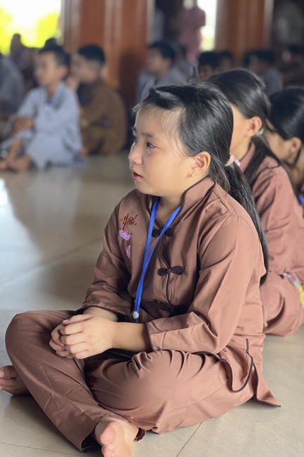 Khóa tu thiếu nhi chùa Giai Lam, Hà Tĩnh