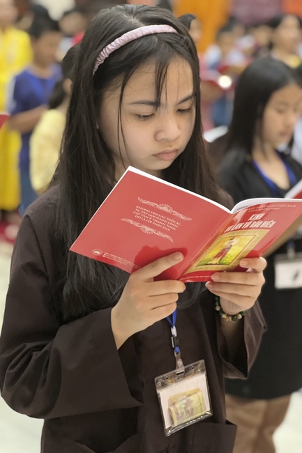 Khóa tu thiếu nhi chùa Giai Lam, Hà Tĩnh