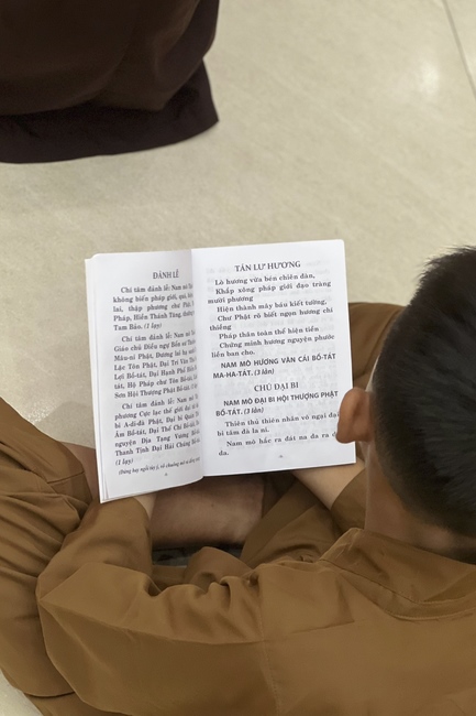 Khóa tu thiếu nhi chùa Giai Lam, Hà Tĩnh