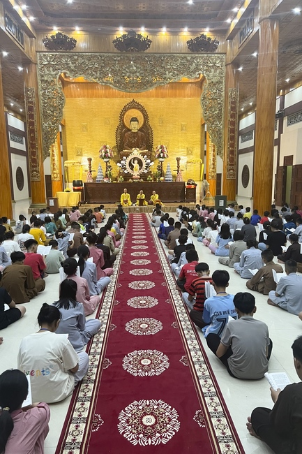 Khóa tu thiếu nhi chùa Giai Lam, Hà Tĩnh