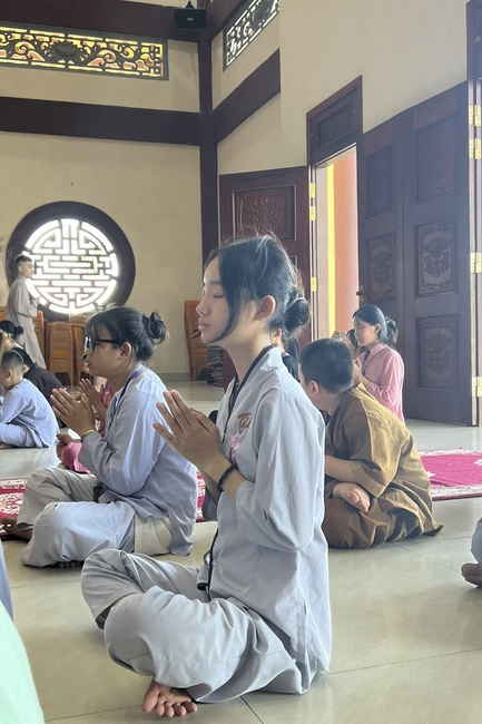 Khóa tu thiếu nhi chùa Giai Lam, Hà Tĩnh