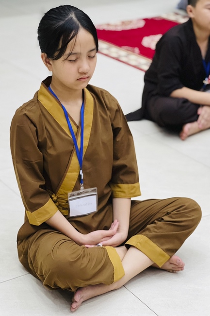 Khóa tu thiếu nhi chùa Giai Lam, Hà Tĩnh