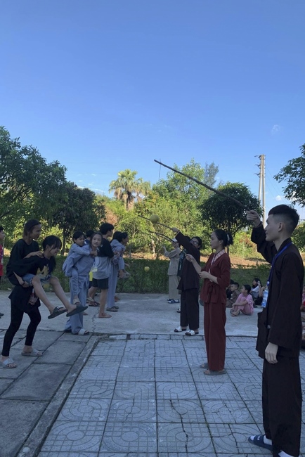 Khóa tu thiếu nhi chùa Giai Lam, Hà Tĩnh