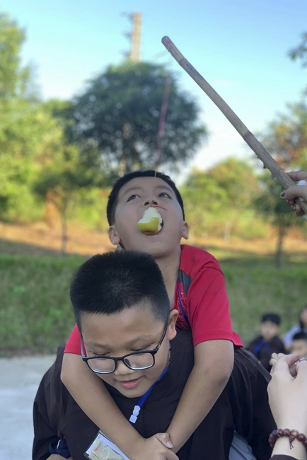 Khóa tu thiếu nhi chùa Giai Lam, Hà Tĩnh