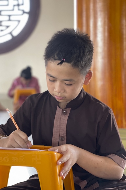 Khóa tu thiếu nhi chùa Giai Lam, Hà Tĩnh