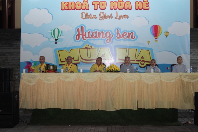 Khóa tu thiếu nhi chùa Giai Lam, Hà Tĩnh