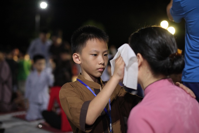 Khóa tu thiếu nhi chùa Giai Lam, Hà Tĩnh