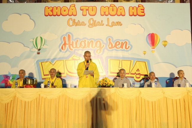 Khóa tu thiếu nhi chùa Giai Lam, Hà Tĩnh