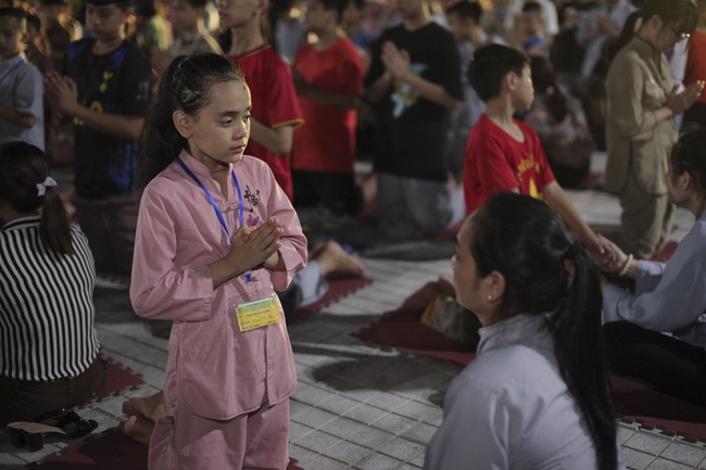 Khóa tu thiếu nhi chùa Giai Lam, Hà Tĩnh