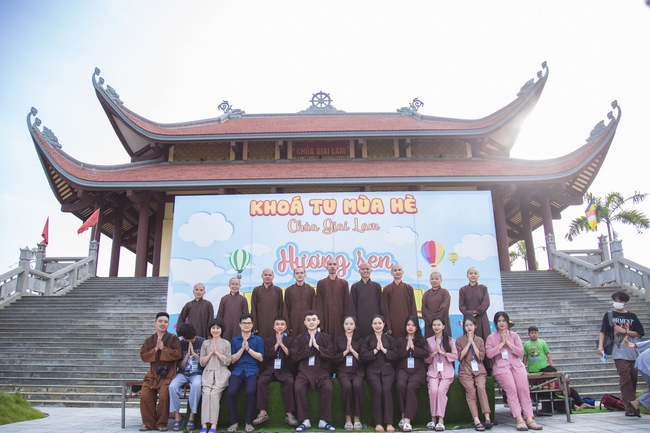 Khóa tu thiếu nhi chùa Giai Lam, Hà Tĩnh