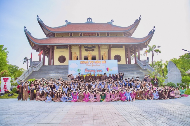 Khóa tu thiếu nhi chùa Giai Lam, Hà Tĩnh