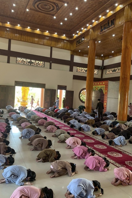 Khóa tu thiếu nhi chùa Giai Lam, Hà Tĩnh