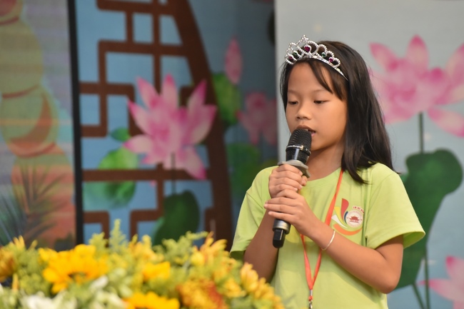 Last day of Temporary Ordination Retreat for Children in Summer