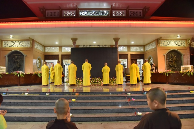 Last day of Temporary Ordination Retreat for Children in Summer