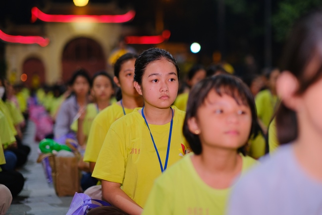 Last day of Temporary Ordination Retreat for Children in Summer