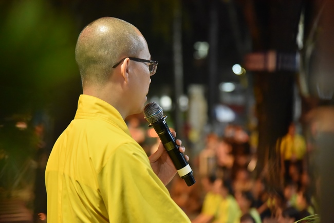 Last day of Temporary Ordination Retreat for Children in Summer