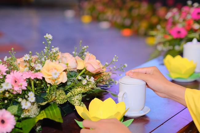 Last day of Temporary Ordination Retreat for Children in Summer