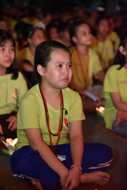 Last day of Temporary Ordination Retreat for Children in Summer