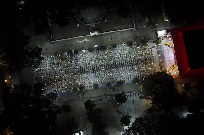 Last day of Temporary Ordination Retreat for Children in Summer