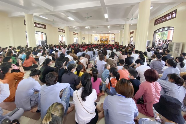 The 4th day of Summer Retreat at Tay Khanh Pagoda