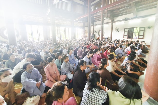 The 4th day of Summer Retreat at Tay Khanh Pagoda
