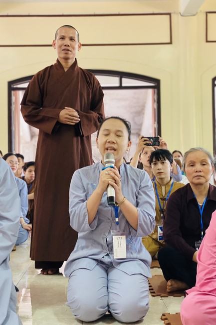 The 4th day of Summer Retreat at Tay Khanh Pagoda