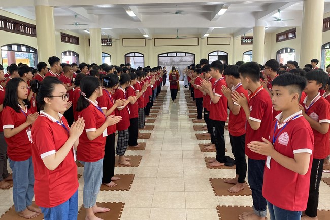 The 4th day of Summer Retreat at Tay Khanh Pagoda