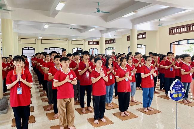 The 4th day of Summer Retreat at Tay Khanh Pagoda