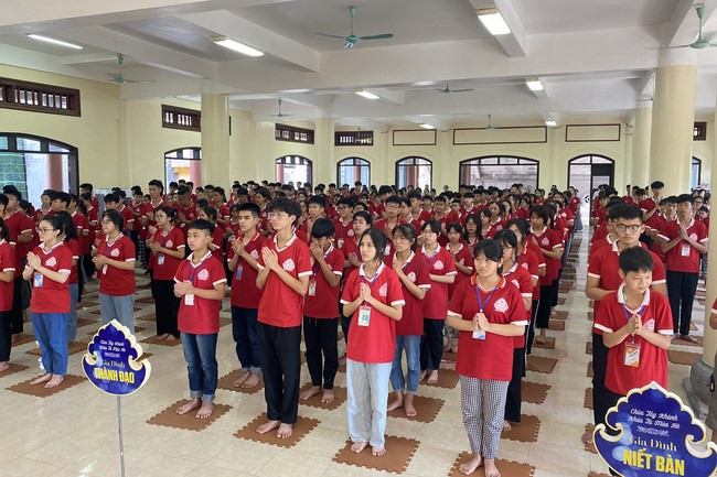 The 4th day of Summer Retreat at Tay Khanh Pagoda