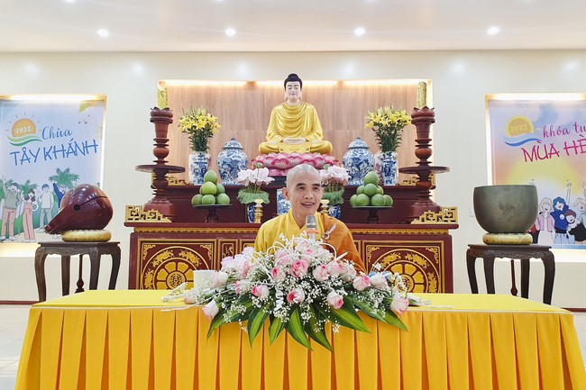 Last day of Summer Retreat at Tay Khanh Pagoda