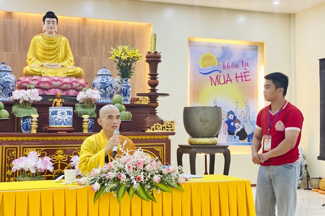 Last day of Summer Retreat at Tay Khanh Pagoda