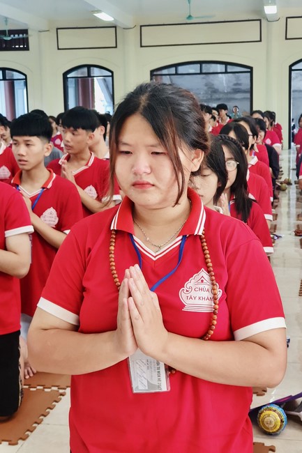Last day of Summer Retreat at Tay Khanh Pagoda