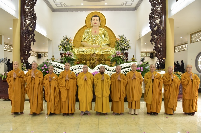 Visit Hoang Phap Pagoda of The Director Board of Vietnam Buddhist Sangha in Hoc Mon