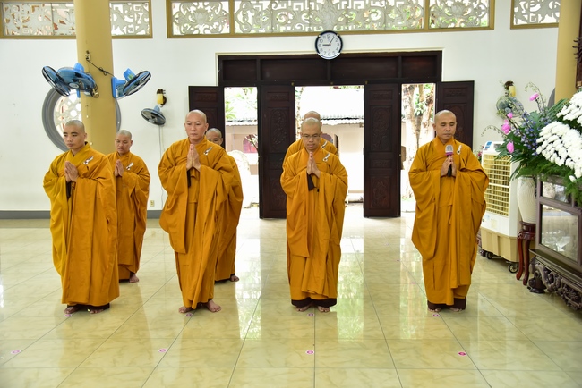 Visit Hoang Phap Pagoda of The Director Board of Vietnam Buddhist Sangha in Hoc Mon