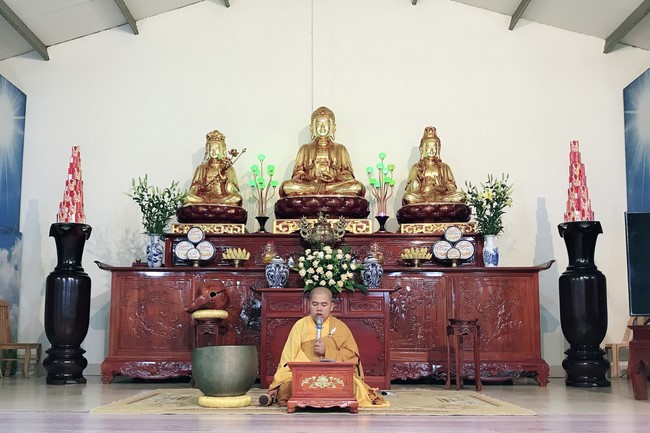 Repentant Ceremony at Dong Cao pagoda in Thanh Hoa
