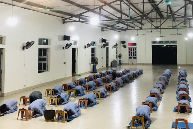 Repentant Ceremony at Dong Cao pagoda in Thanh Hoa