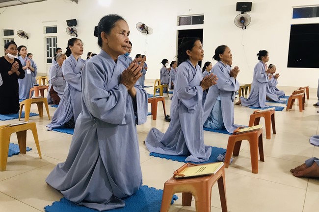 Repentant Ceremony at Dong Cao pagoda in Thanh Hoa
