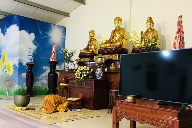 Repentant Ceremony at Dong Cao pagoda in Thanh Hoa