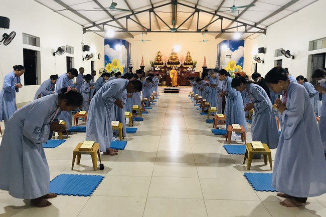 Repentant Ceremony at Dong Cao pagoda in Thanh Hoa