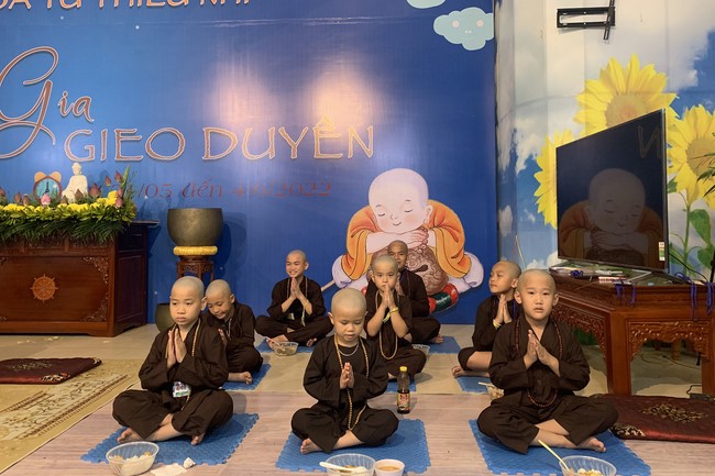 The 3rd Day of Temporary Ordination in Summer for Children