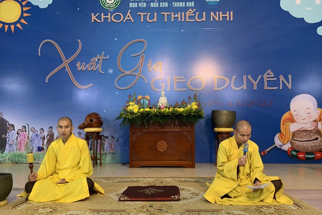 The 3rd Day of Temporary Ordination in Summer for Children