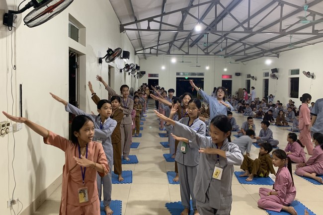 The 3rd Day of Temporary Ordination in Summer for Children