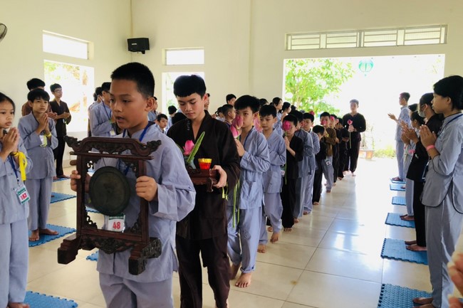 The 3rd Day of Temporary Ordination in Summer for Children