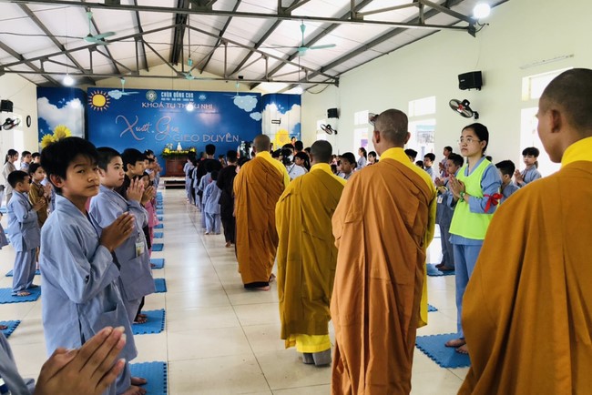 The 3rd Day of Temporary Ordination in Summer for Children