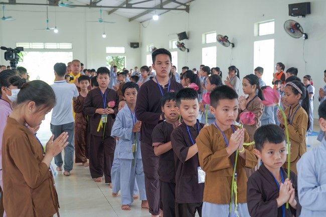 The 3rd Day of Temporary Ordination in Summer for Children