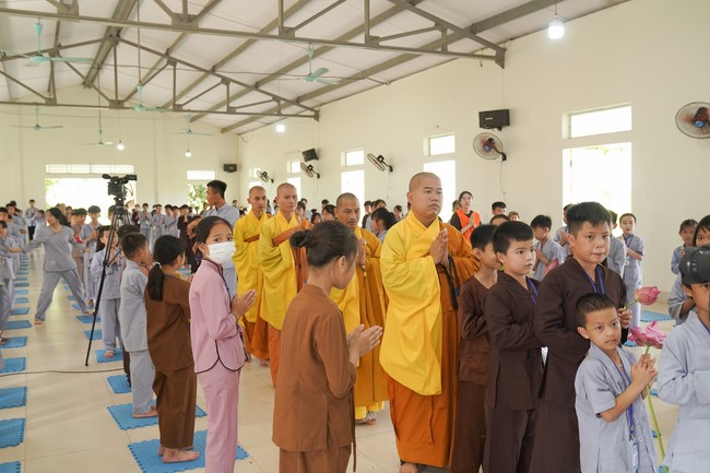 The 3rd Day of Temporary Ordination in Summer for Children