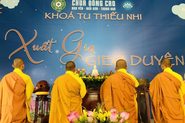 The 3rd Day of Temporary Ordination in Summer for Children